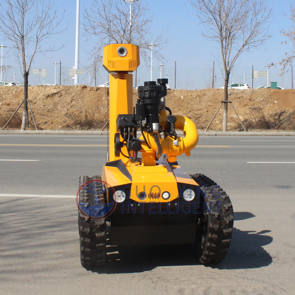 RXR-M80D-13KT Fire Rescue Robot Remote Control Fire Fighting Robot for High Building