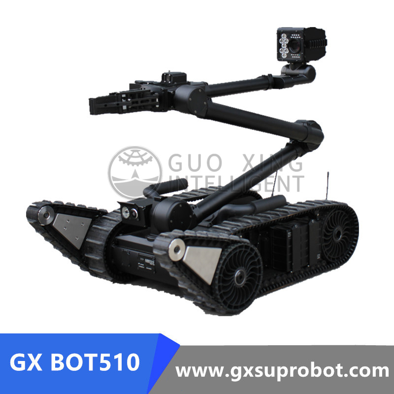Police Large Multi Mission Remote Operated EOD Robot GX BOX510