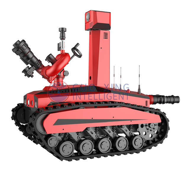 RXR-M80D-13KT Intelligent Remote Control Robotics Fire Fighting Robot Vehicle Fire Extinguisher Robot